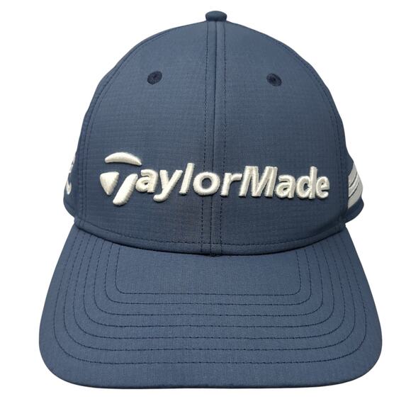 TaylorMade TP5 Sim Strapback Hat Blue One Size Embroidered Outdoor - Picture 1 of 10